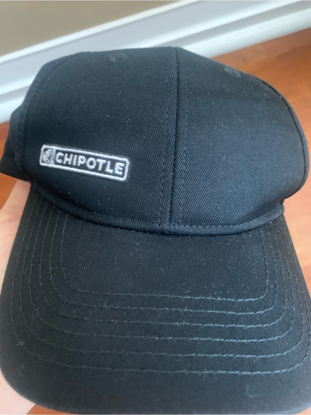 Loomstate Black Organic Cotton Baseball Cap